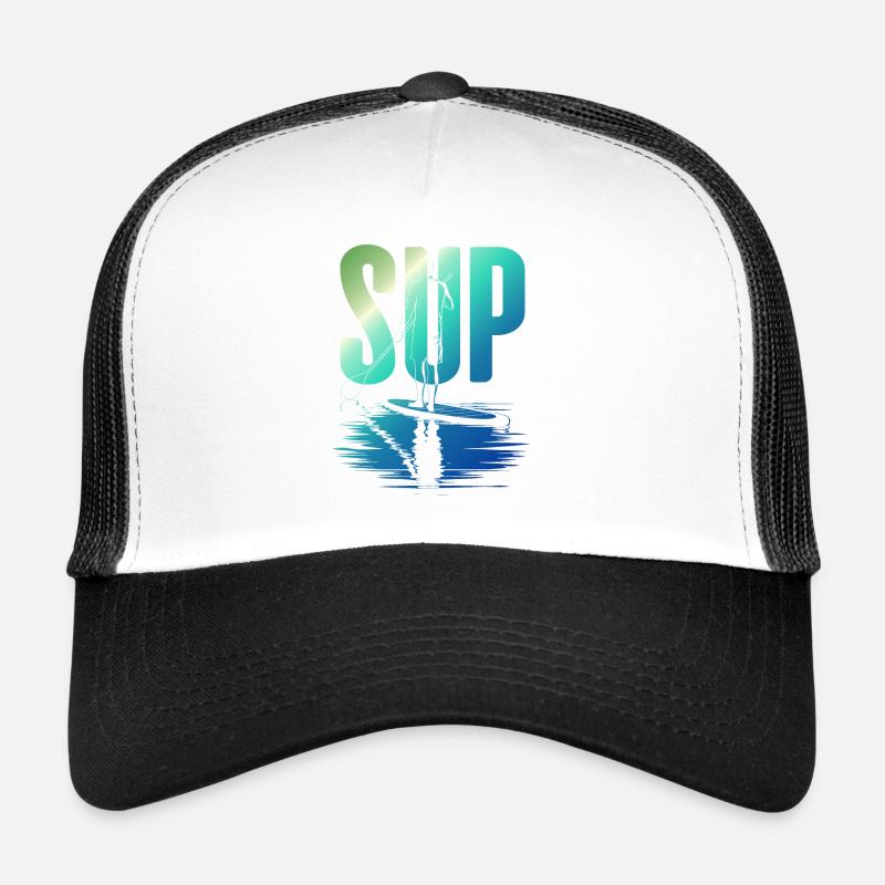 SUP - Trucker Cap - Weiß/Schwarz