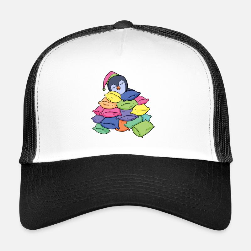 Pingouin endormi Casquette trucker 