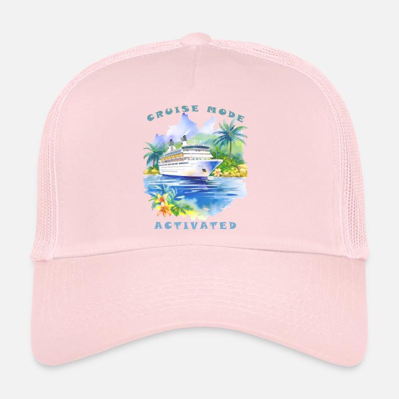 Mode croisière activé - Vacances en croisière Casquette trucker 