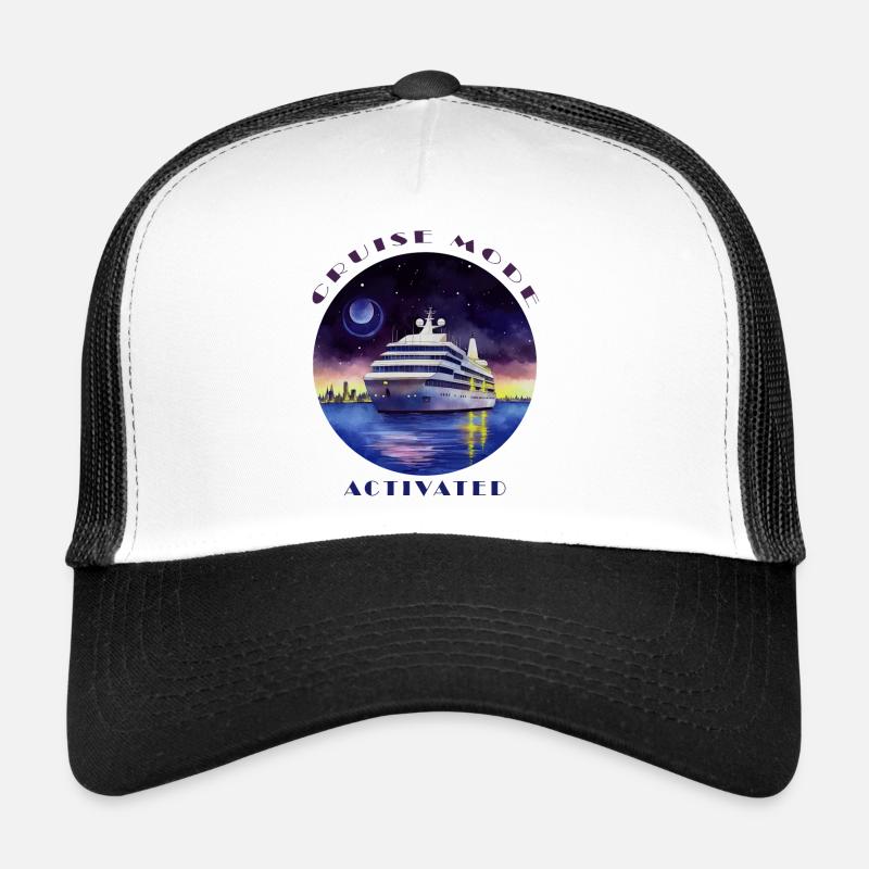 Mode croisière activé - Vacances en croisière Casquette trucker 