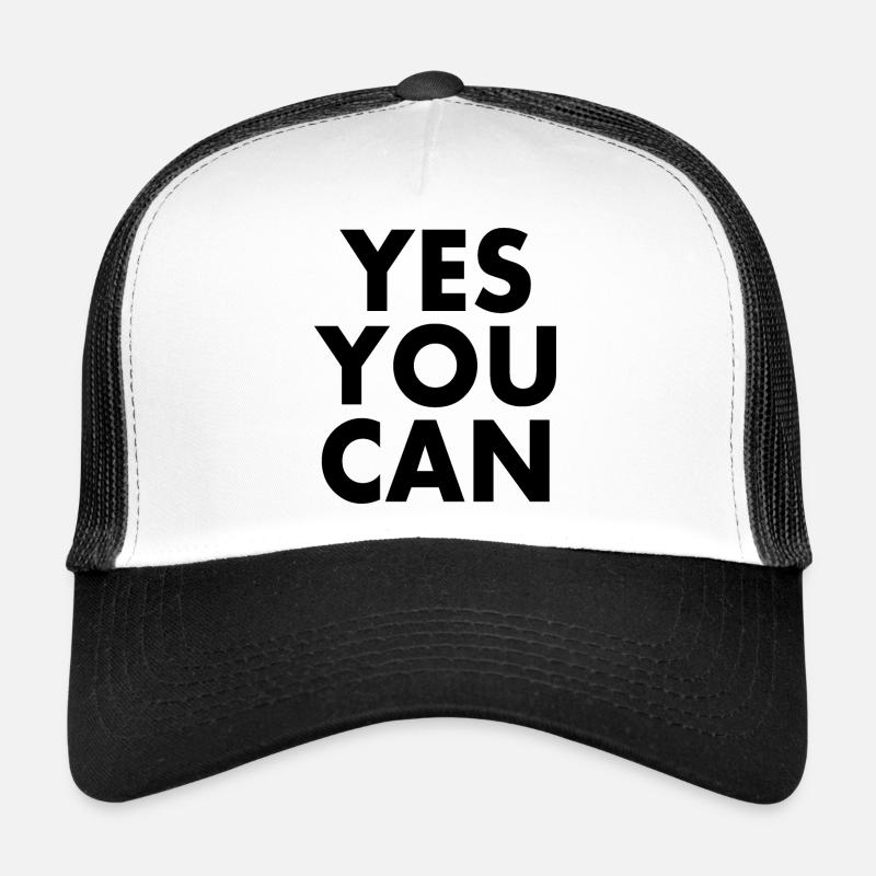 Yes you can Casquette trucker 