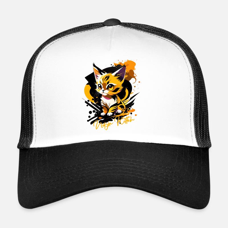 Kätzchen, ninja kitten Trucker Cap