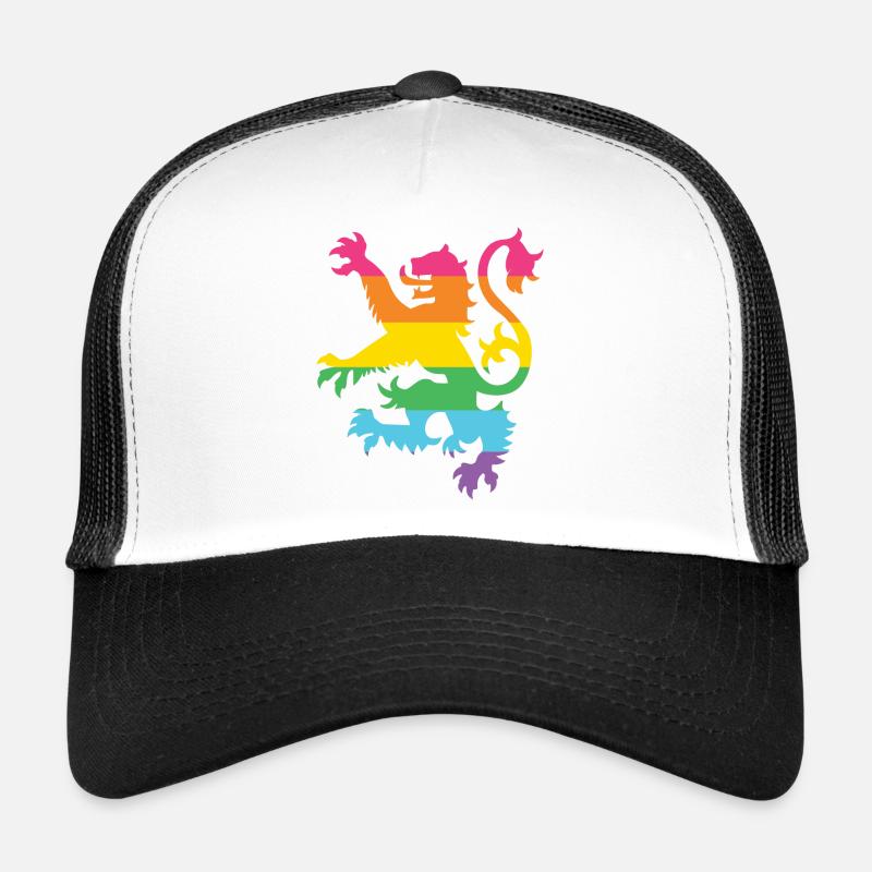 Pride Month LGBTQ - Schottischer LGBT-Löwe Trucker Cap