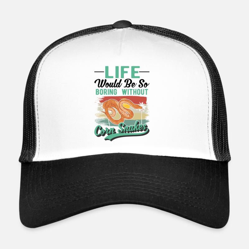 Corn Snake Cadeau Corn Snake Casquette trucker 