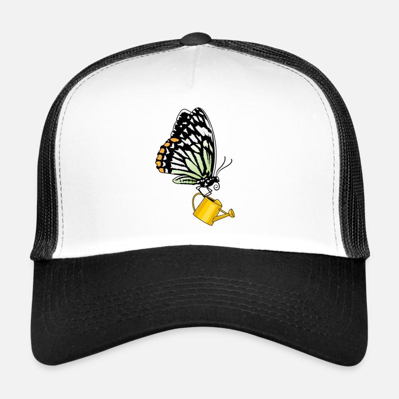 Schmetterling Gießkanne Trucker Cap