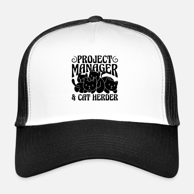 Project Manager & Team Leader Project Manager Trucker Cap