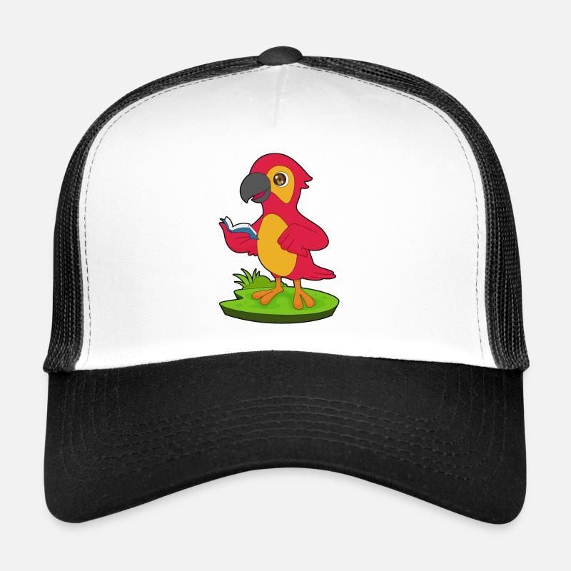 Parrot Book Trucker Cap