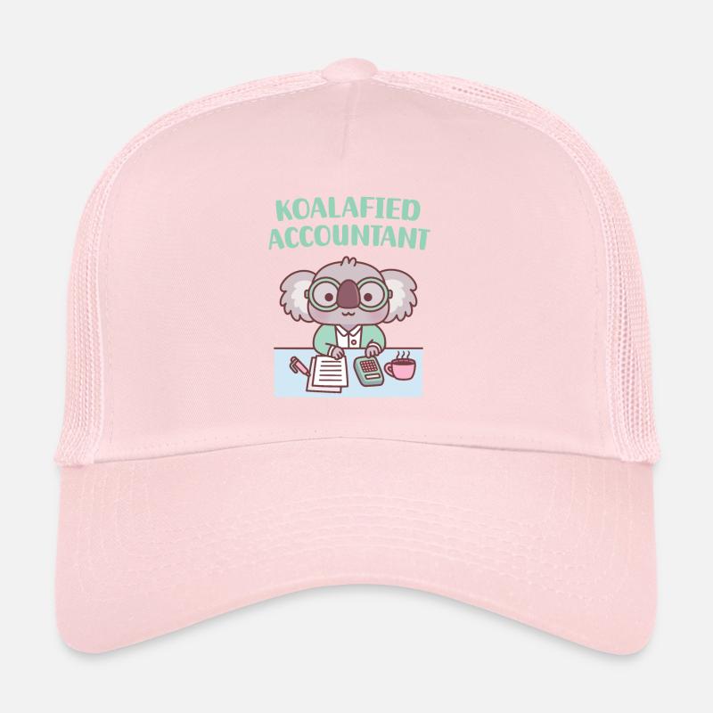 Joli Koala Koalafied Accountant Pun Casquette trucker 