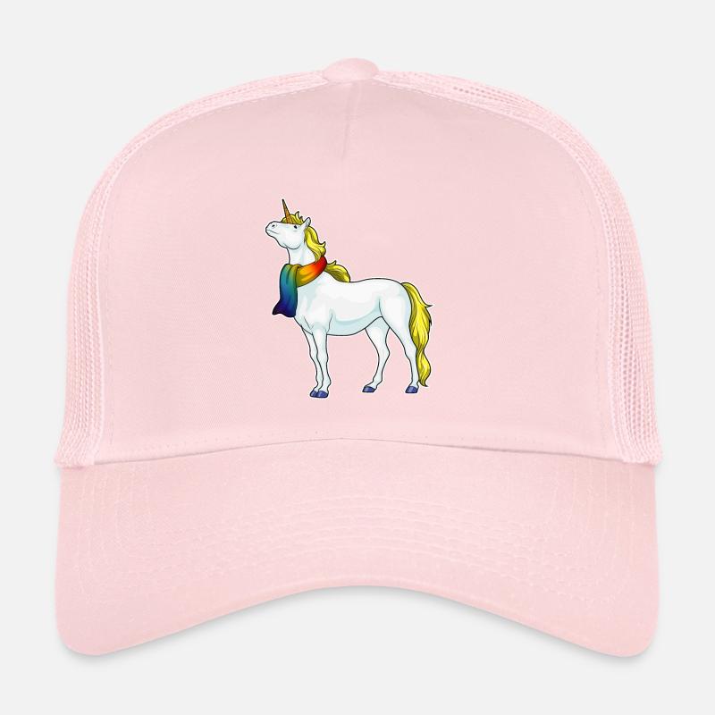 Einhorn Schal Trucker Cap