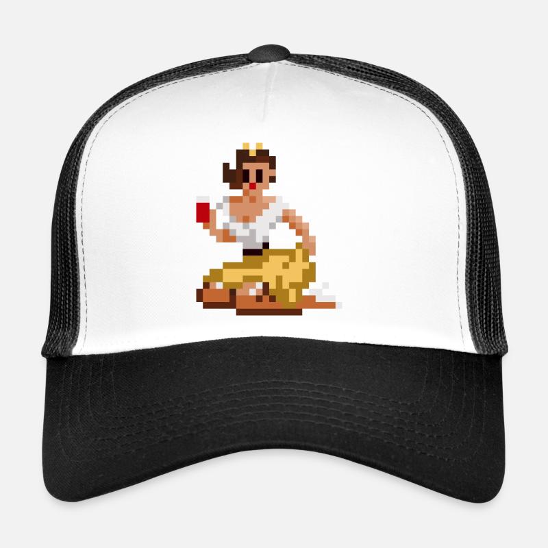 Pin-up Pixel Casquette trucker 
