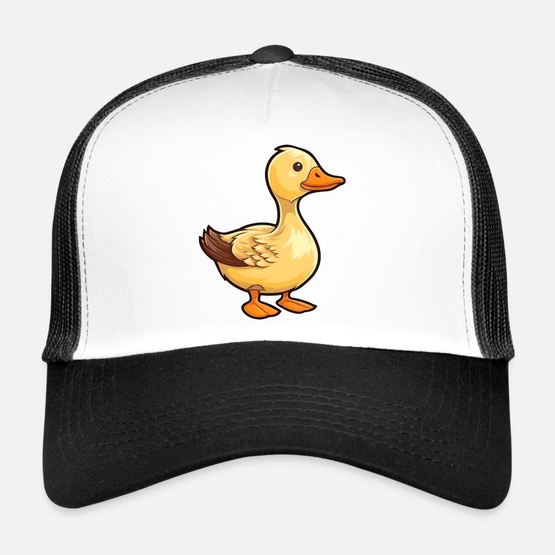 Little duck in comic style Trucker Cap