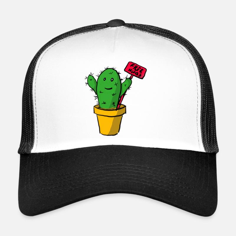 Cactus Free Hugs Trucker Cap