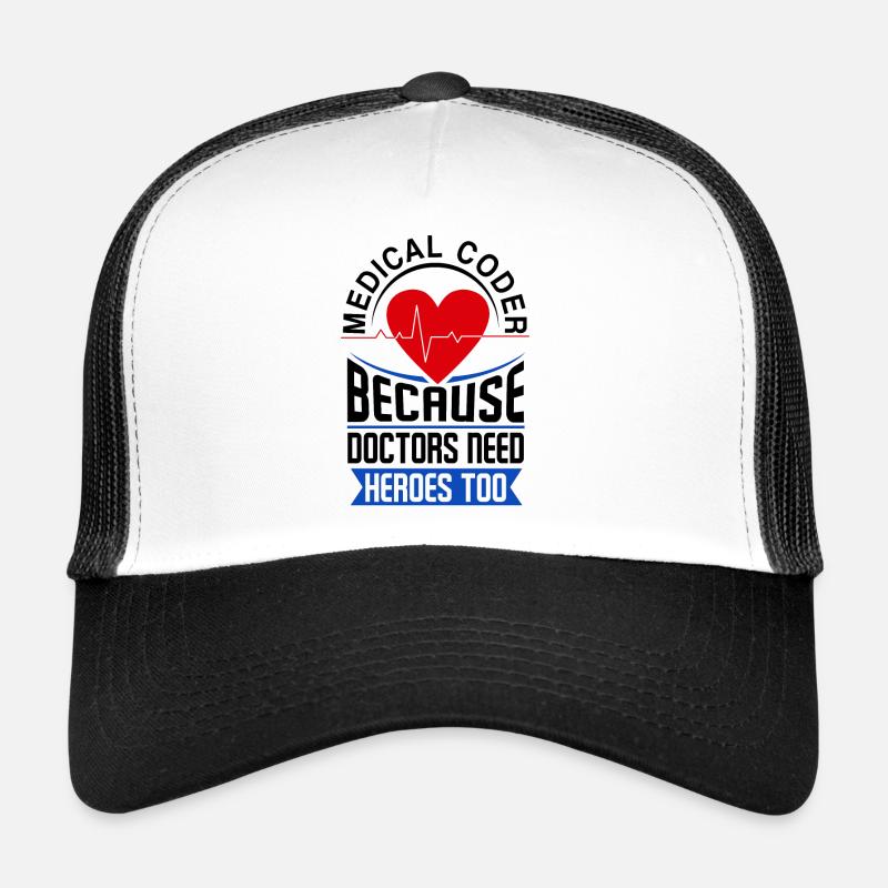 Medical Coder Profession Medical Trucker Cap