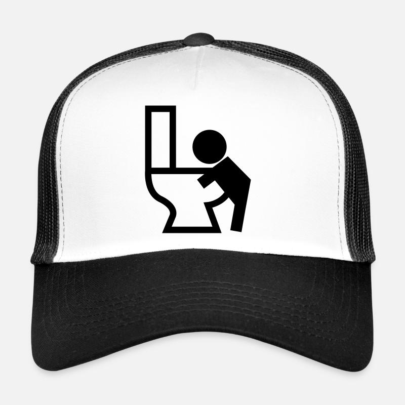 Erbrechen Puck Sick Trucker Cap
