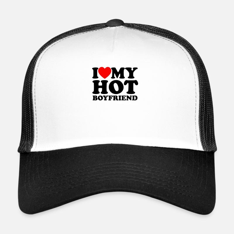 J’aime mon petit ami chaud - Romance Casquette trucker 