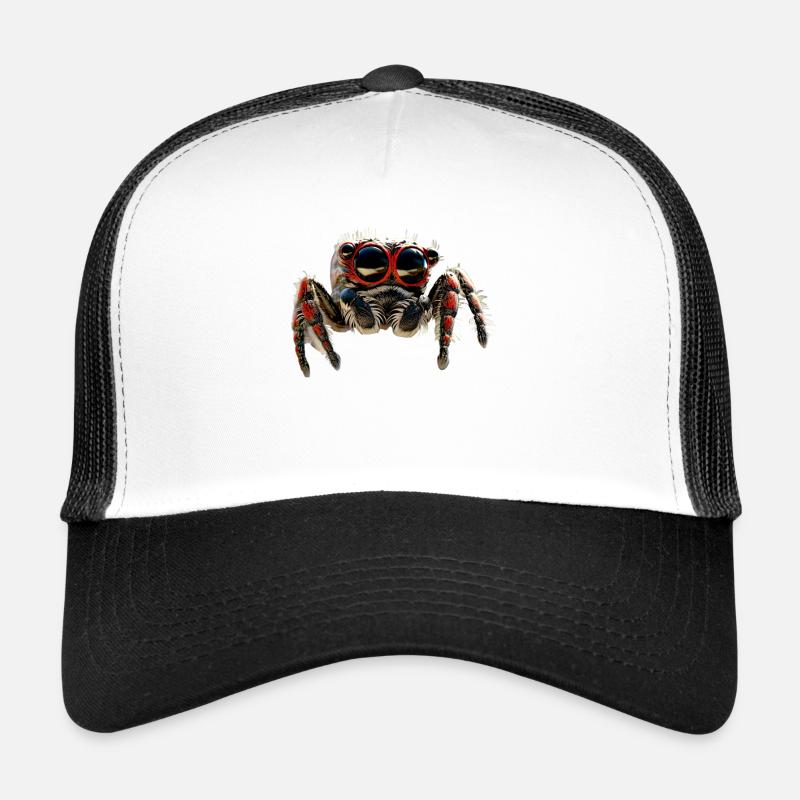 Araignée sauteuse tarentule tarentule araignée Casquette trucker 