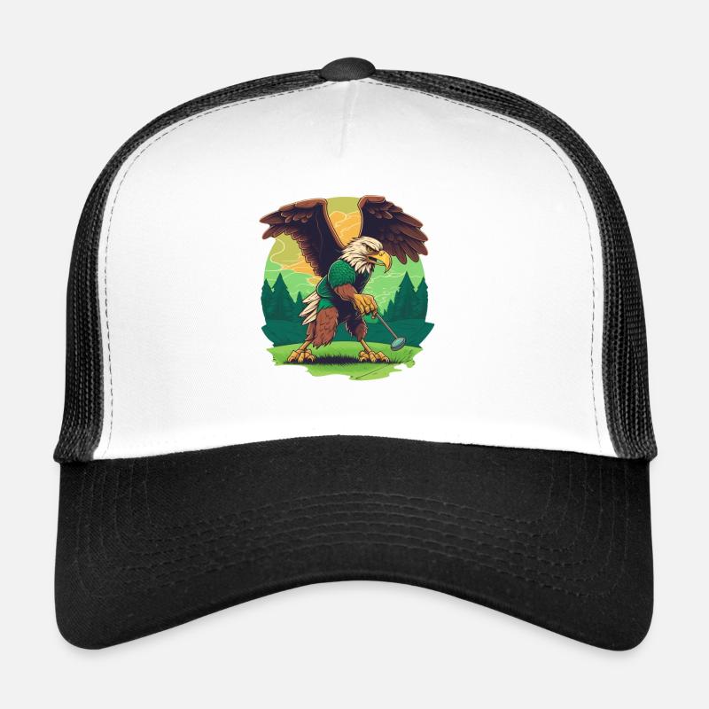 Aigle joueur de golf Casquette trucker 