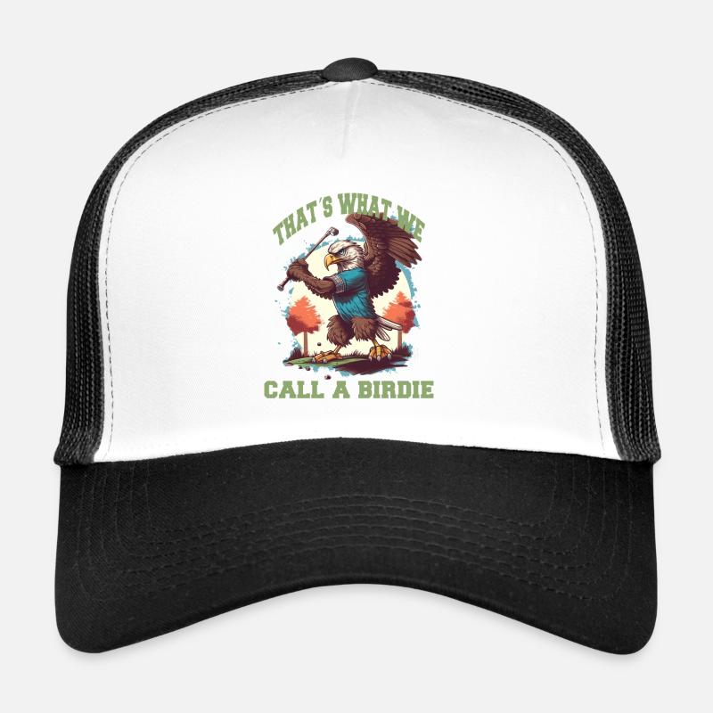 Birdie Adler schwingt den Golfschläger Trucker Cap