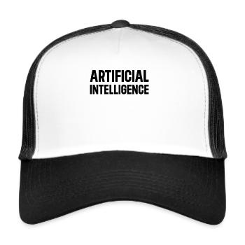 Artificial Intelligence - Ai Artificial Intelligen - Trucker Cap - white/black - Front