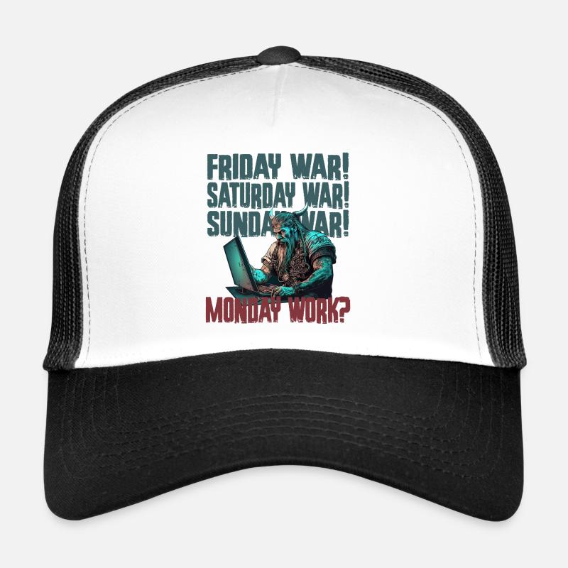 Monday work Programming Vikings Trucker Cap
