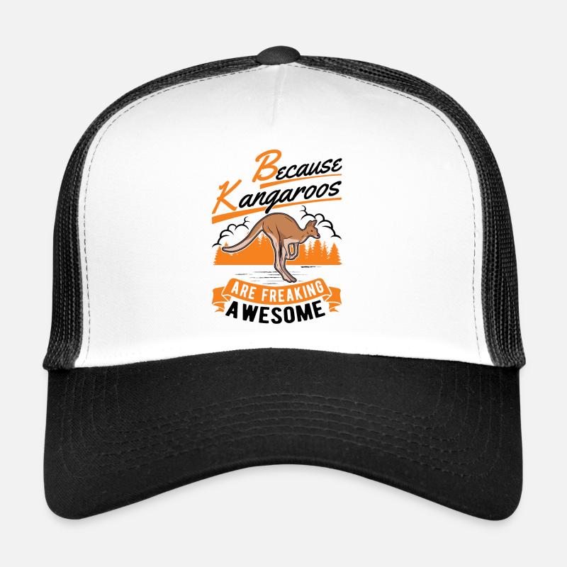 Because Kangaroos are freaking awesome Känguru Trucker Cap