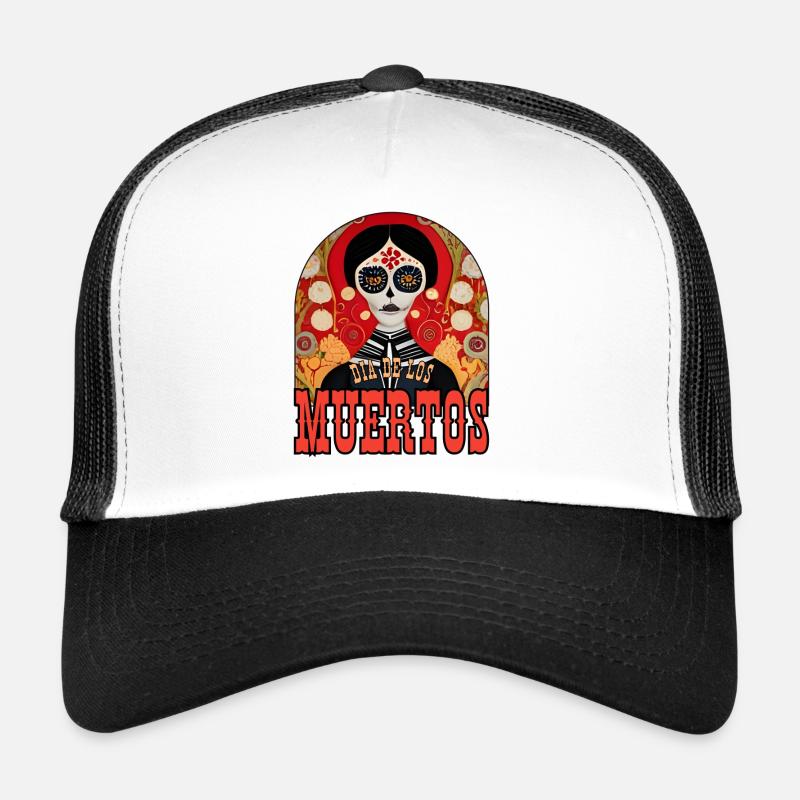 Dia De Los Muertos Trucker Cap