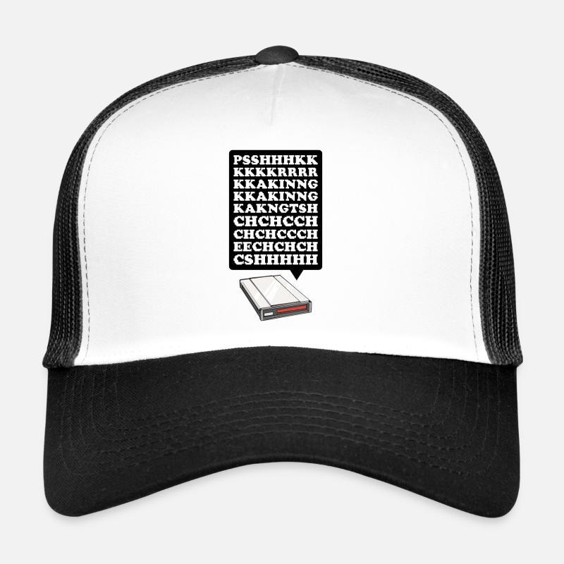 90s Nostalgie Rétro 90s Internet commuté vintage Casquette trucker 