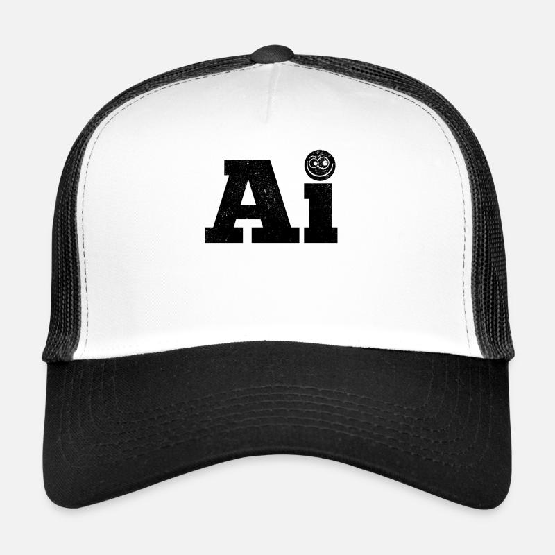 Funny Ai Artificial Intelligence Trucker Cap