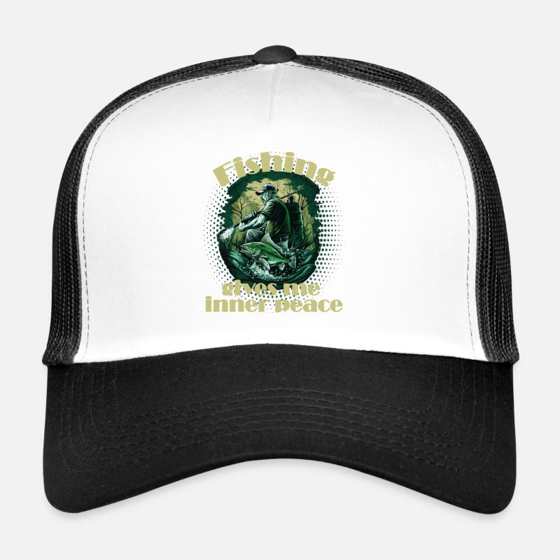 Fishing inner peace Trucker Cap