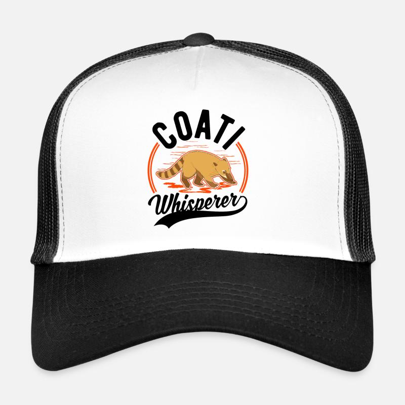 Coati Whisperer Proboscis Bear Coati Trucker Cap