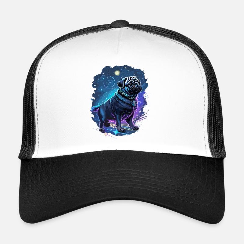 Chien carlin mythique Casquette trucker 