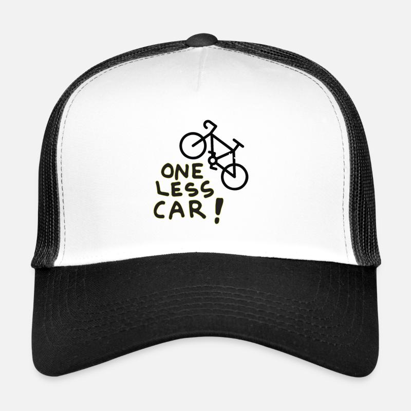 une voiture de moins Casquette trucker 