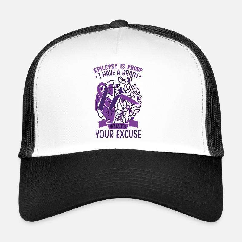 Epilepsy Is Proof Trucker Cap