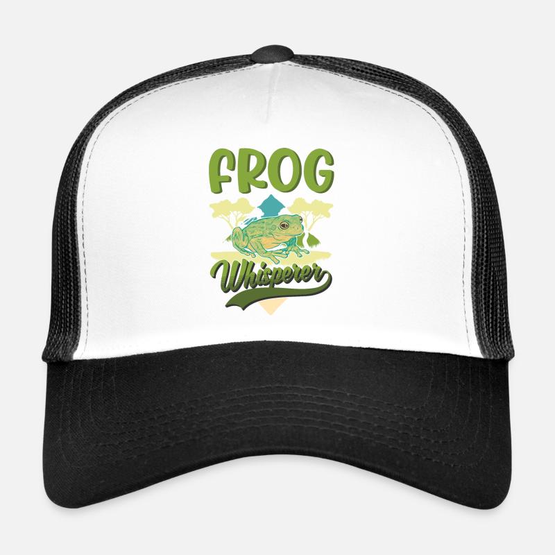 Frog Whisperer Gift Tree Frog Trucker Cap