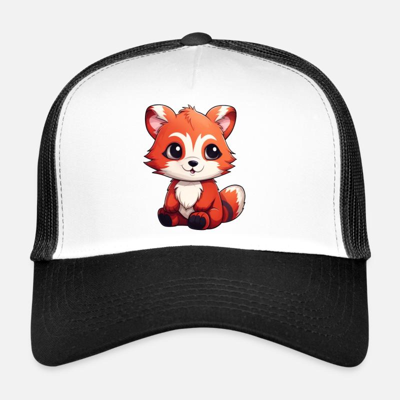 Roter Panda kleiner Panda Trucker Cap