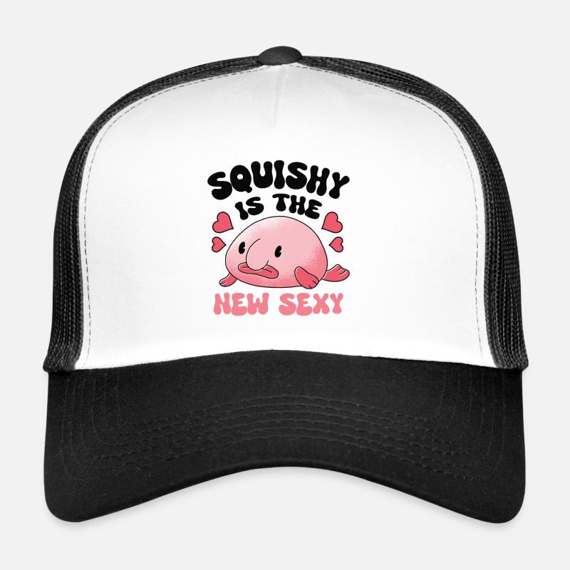 Marine Biologist Deep Sea Fish Blob Fish Ocean Trucker Cap