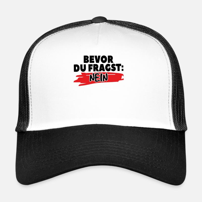 Vorherige Klärung: Nein Trucker Cap