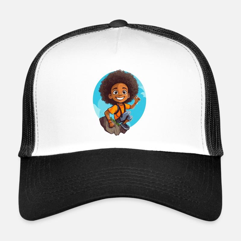 Illustration d’enfants aventureux Casquette trucker 