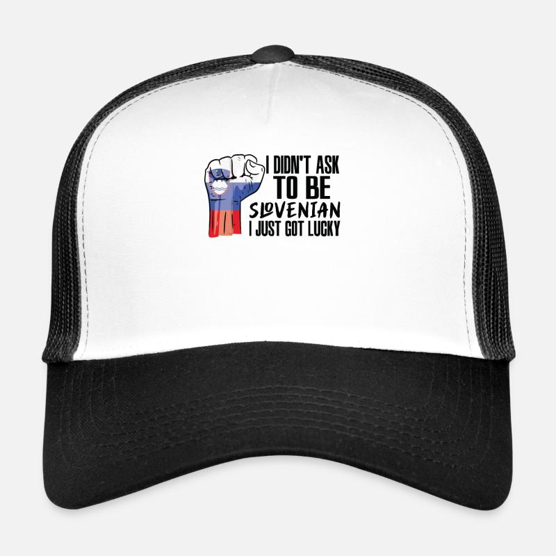 Fierté slovène Drapeau slovène cultivé Casquette trucker 