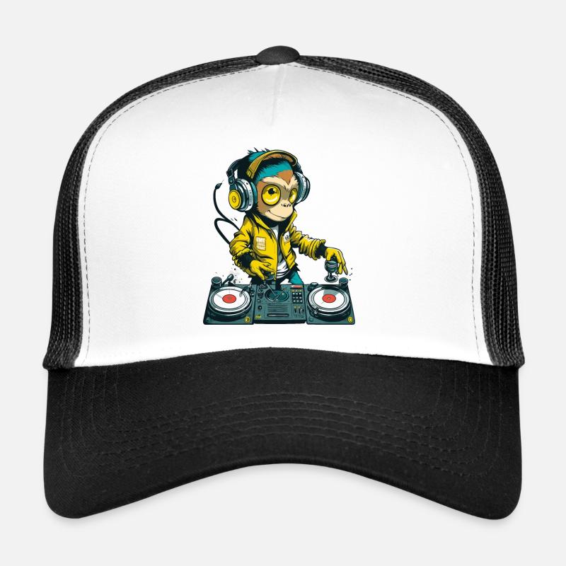 Monkey Beats Trucker Cap
