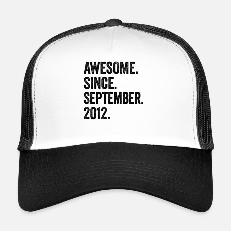 11 Years Old Awesome Since September 2012 11th Trucker Cap