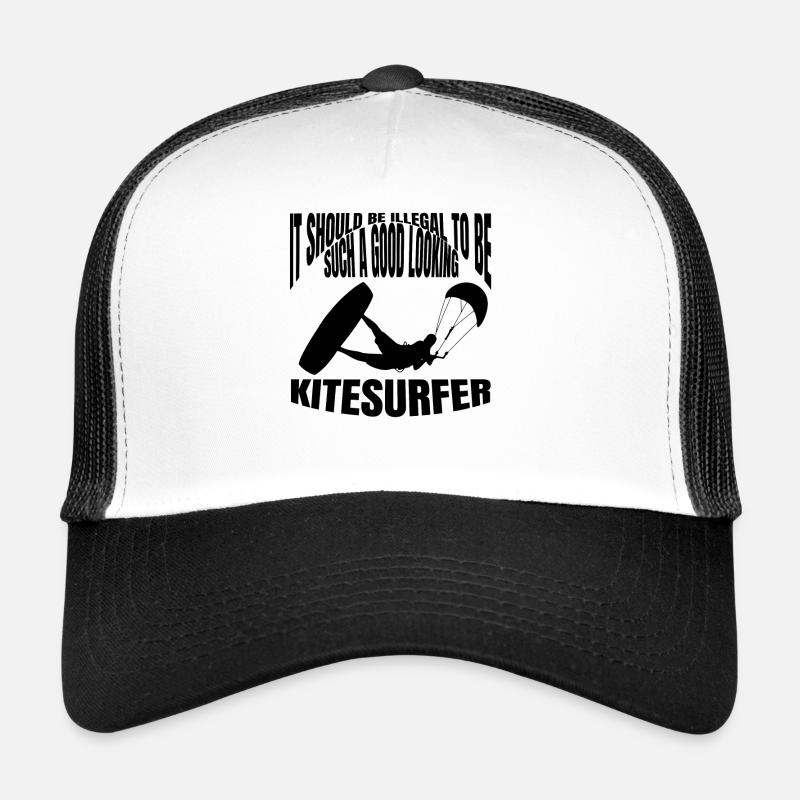 Kitesurfer Windsurfer Kitesurfing Windsurfing Trucker Cap