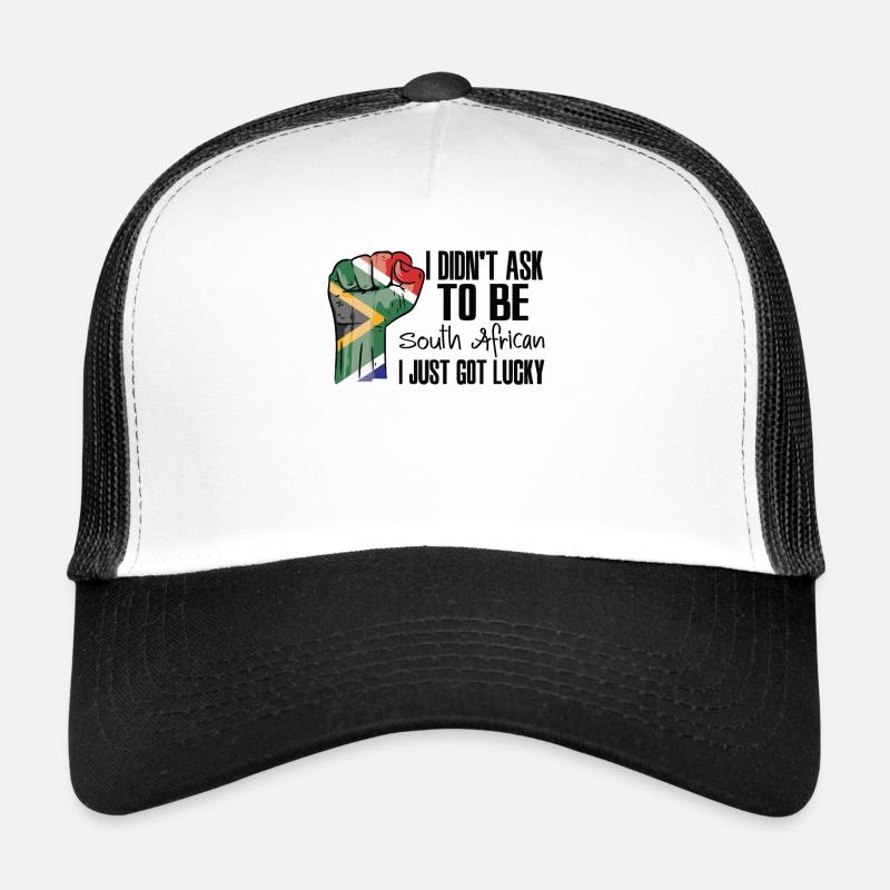 Fierté sud-africaine Drapeau sud-africain Casquette trucker 