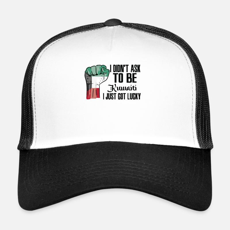 Fierté koweïtienne Drapeau koweïtien cultivé Casquette trucker 