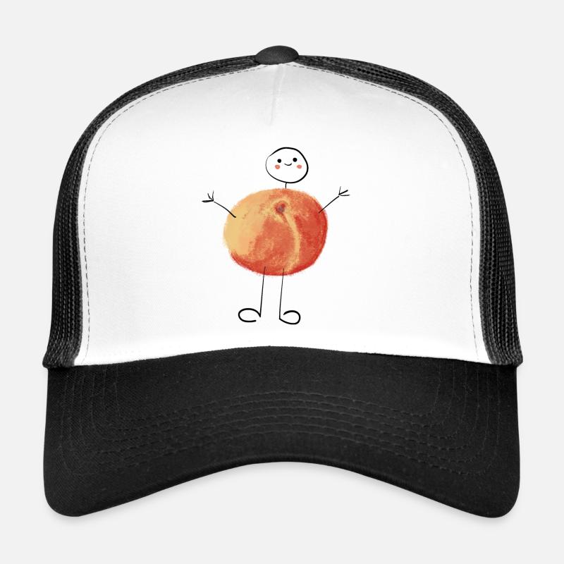 Süsser kleiner Pfirsich #peach #sommer Trucker Cap