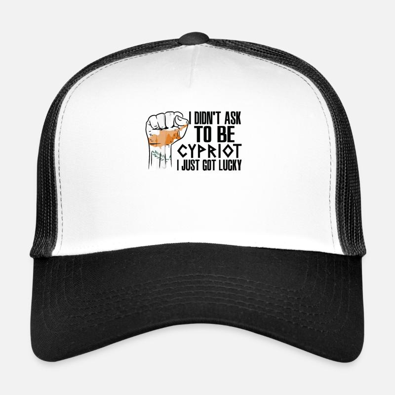 Fierté chypriote Drapeau chypriote Casquette trucker 