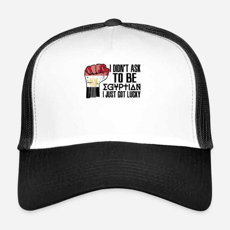 Fierté égyptienne Drapeau égyptien cultivé Casquette trucker 