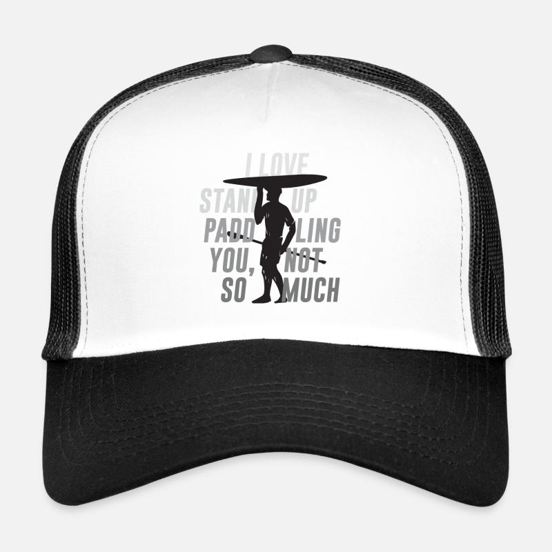 SUP - Trucker Cap - Weiß/Schwarz