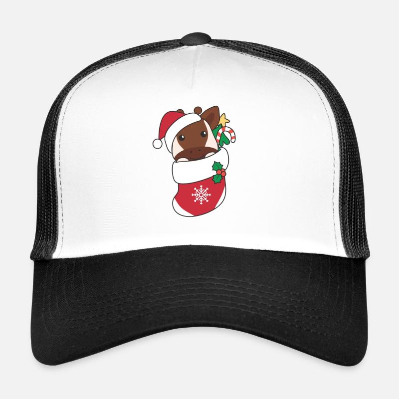 Okapi Weihnachten Schnee Winter Tiere Okapi Trucker Cap
