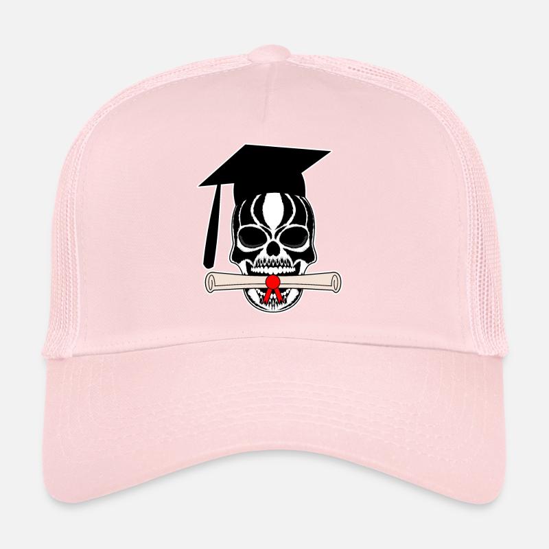 Conclusion sur le crâne et les os croisés Casquette trucker 